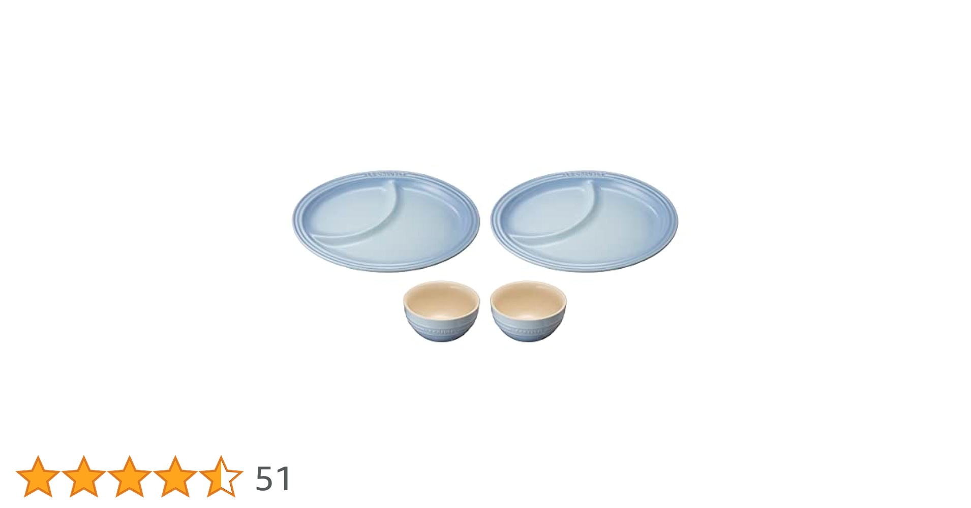 coguさん　オーバルプレート２枚セット Amazon.co.jp: ル・クルーゼ(Le Creuset) マルチ・オーバル